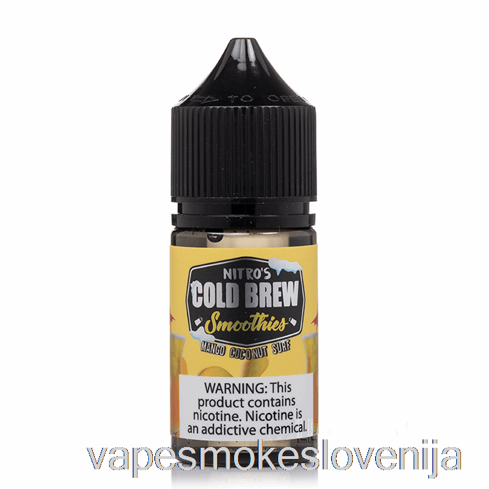 Vape Slovenija Mango Kokos - Nitros Cold Brew Soli - 30ml 25mg